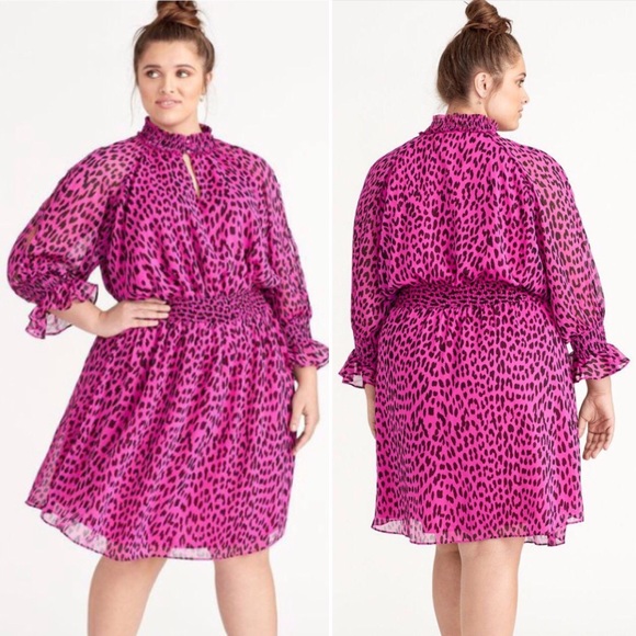 rachel roy lucky leopard dress